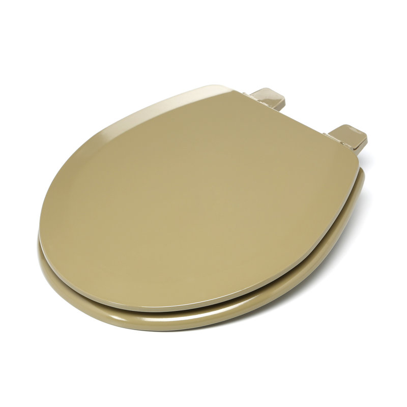 Comfort Seats Deluxe Molded Wood Round Toilet Seat & Reviews Wayfair